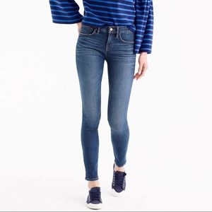 J.Crew 8” Rise Toothpick Jean